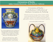 Fine Imported Italian Ceramics by Ceramica d"Italia